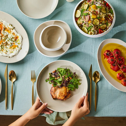 Karaca Streamline Cupid Servies voor 12 personen, 59 Delig, Stoneware
