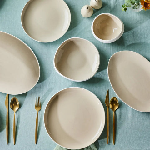 Karaca Streamline Cupid Servies voor 12 personen, 59 Delig, Stoneware
