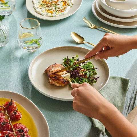 Karaca Streamline Cupid Servies voor 12 personen, 59 Delig, Stoneware