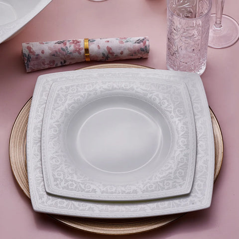 Karaca Fine Pearl Roma Perlen Geschirrset für 12 Perso