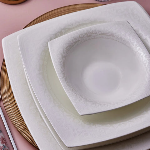 Karaca Fine Pearl Roma Perlen Geschirrset für 12 Perso