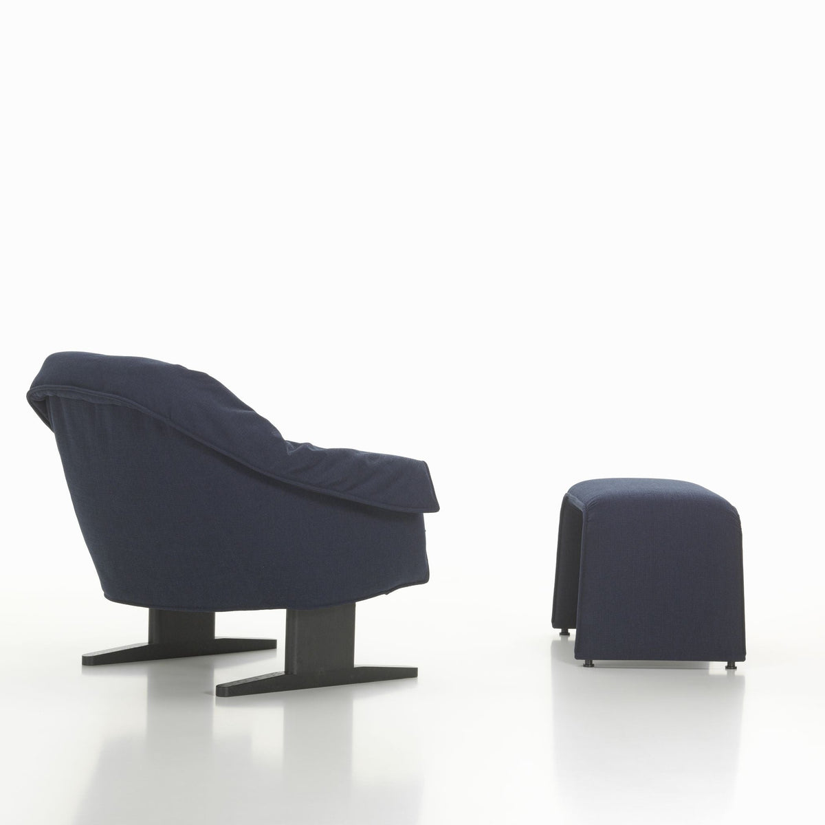 Vitra Bascule Lowback Lounge Chair Relax-Sessel niedrig einzeln