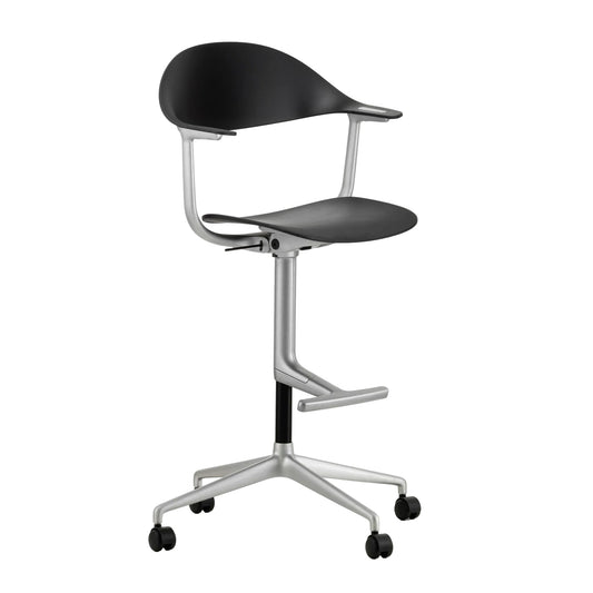 Vitra Mynt High Counterstuhl Sitz & Rücken Recycling-Kunststoff