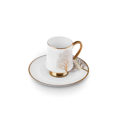 Karaca Afra Koffiekopje Voor 6 Personen, 90 Ml