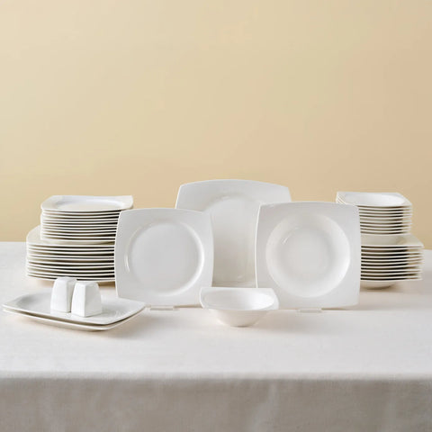 Karaca Vesta White 12-persoons Servies Set, 52-delig