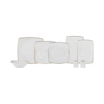 Karaca Vesta Gold 12-persoons Servies Set, 52-delig