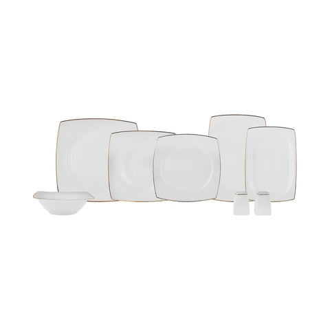 Karaca Vesta Gold 12-persoons Servies Set, 52-delig