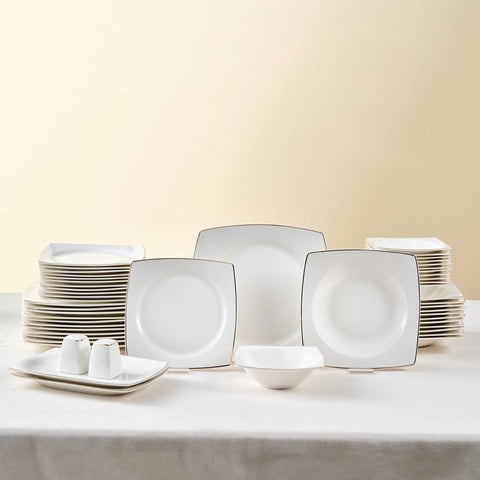 Karaca Vesta Gold 12-persoons Servies Set, 52-delig