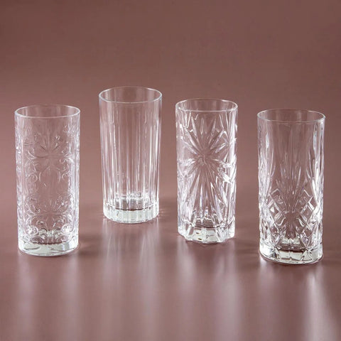RCR MIXOLOGY 4 LÜ MEŞRUBAT BARDAĞI 350 ML