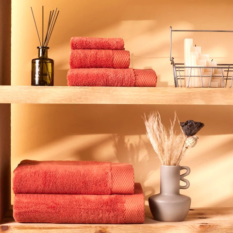 KARACA CHANDLER CORAL MODAL WASHCLOTH 16X22