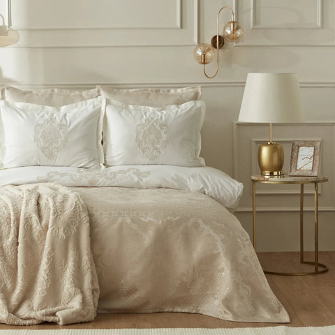 Karaca Home Tuğba privé bruidsschat set goud, 8-delig