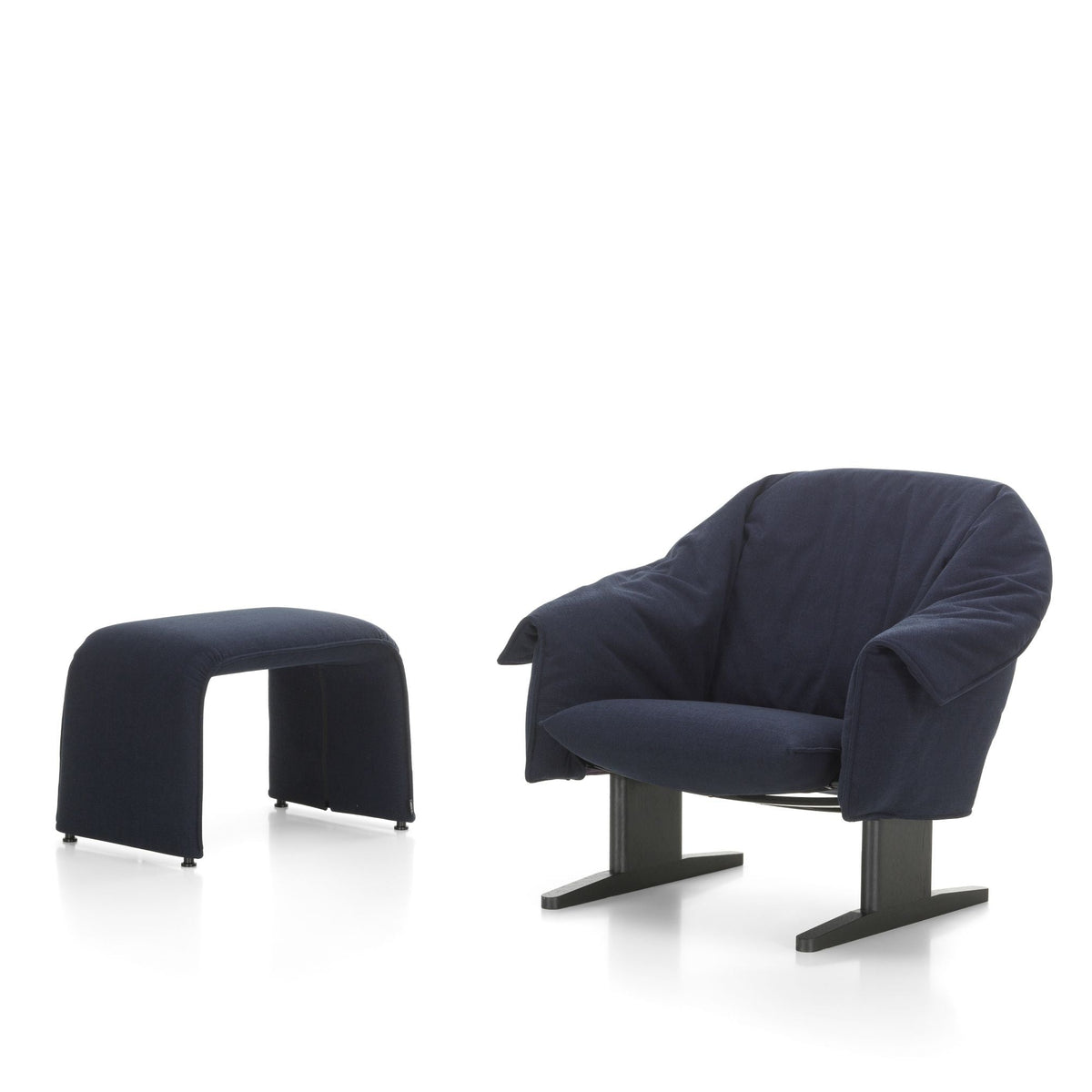 Vitra Bascule Lowback Lounge Chair & Bench Relax-Sessel niedrig & Bank