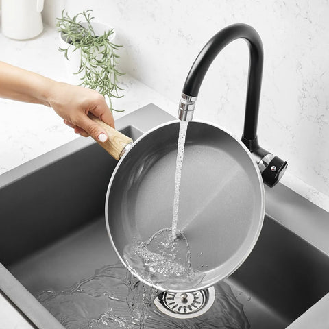 Karaca Swiss Crystal 28 cm Wokpan, Crème