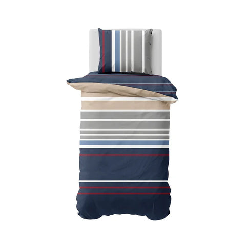 Nautica Bradford Dekbedovertrekset Eenpersoons, 135x200, 80x80