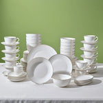 Karaca Marcelo Gold Dinnerware and Breakfast Set, 88 Piece