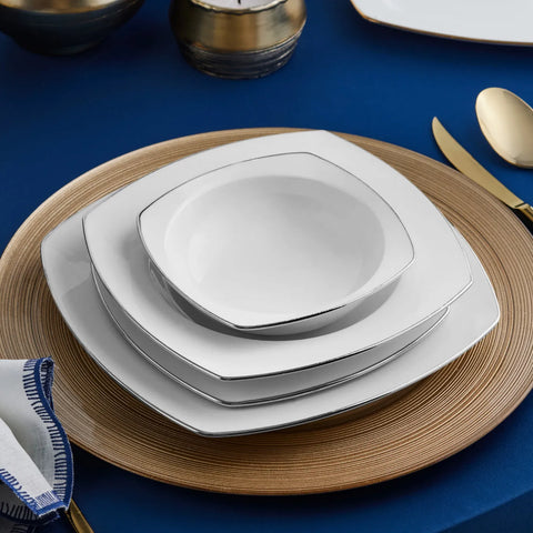 Karaca Red Carpet Collection Chiara Crème 60-Delig Porceleinen Servies voor 12 Personen
