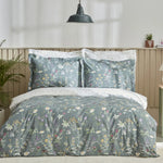 Karaca Home Evergreen tweepersoons dekbedovertrekset, groen