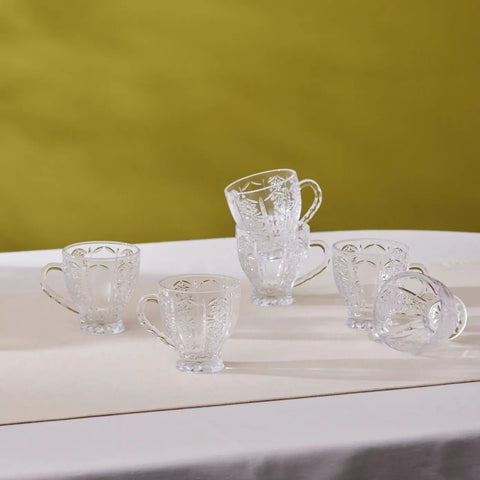 Karaca Seda Glass Tea Cup for 6 People 180 Ml