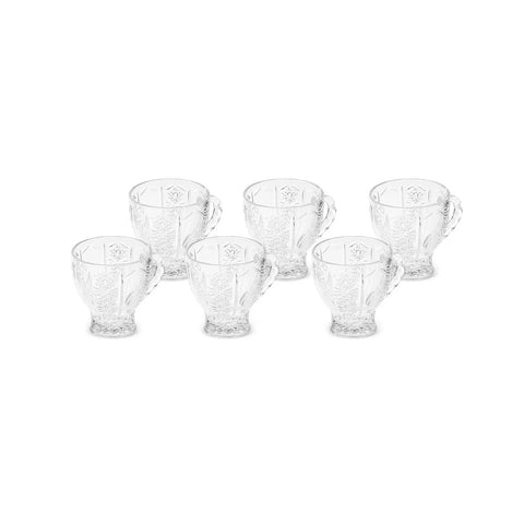 Karaca Seda Glass Tea Cup for 6 People 180 Ml