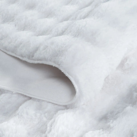 Kaşmir Halı Cosy Premium Bubble Wit Ovaal 100x150 cm