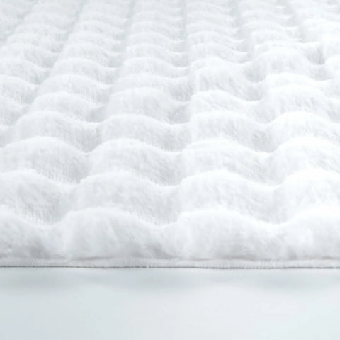 Kaşmir Halı Cosy Premium Bubble Wit Ovaal 100x150 cm