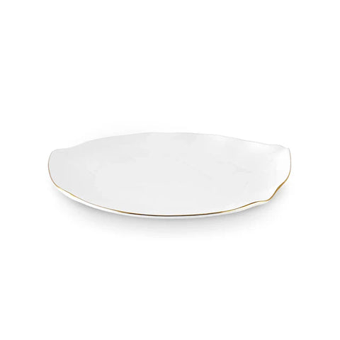 Karaca x Müge Anlı Gouden Taartbord 21 cm