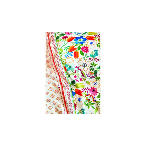 Karaca Home Parlin fuchsia 100% katoenen tweepersoons dekbedovertrekset