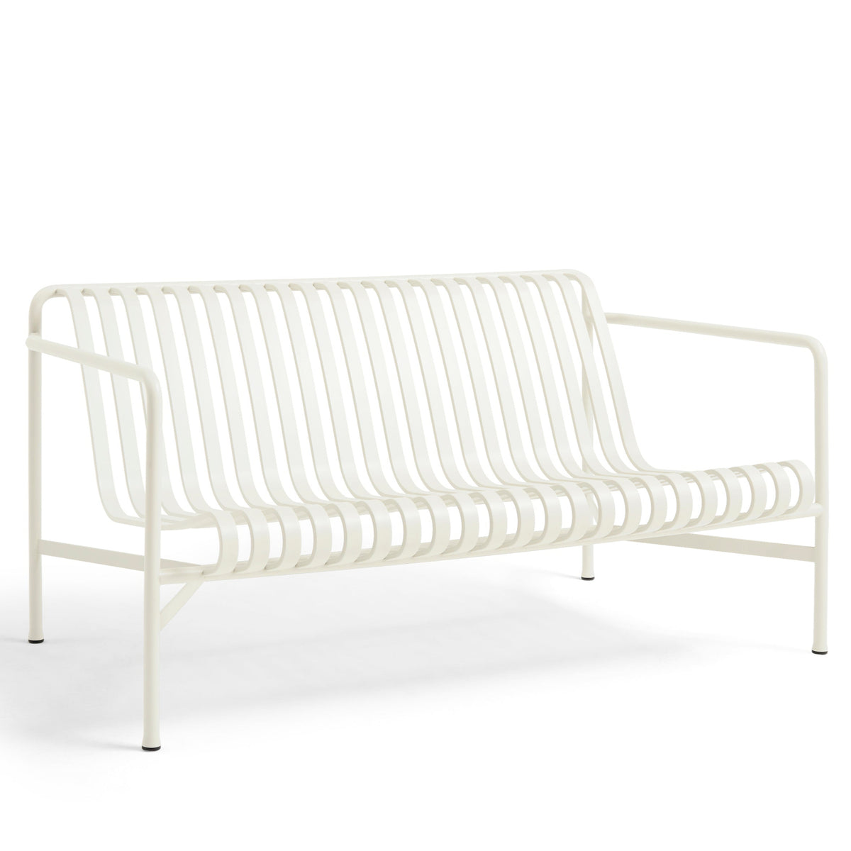 HAY Palissade Lounge Sofa Outdoor-Sitzbank mit Armlehnen