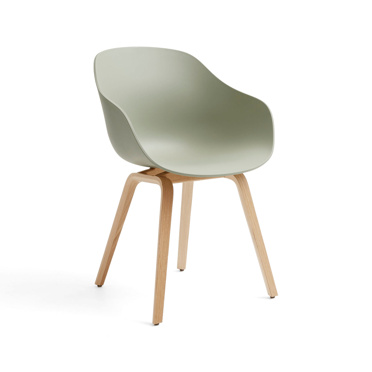 HAY About A Chair AAC 222 Armlehnstuhl Kunststoff Gestell 4-Fuß Sperrholz