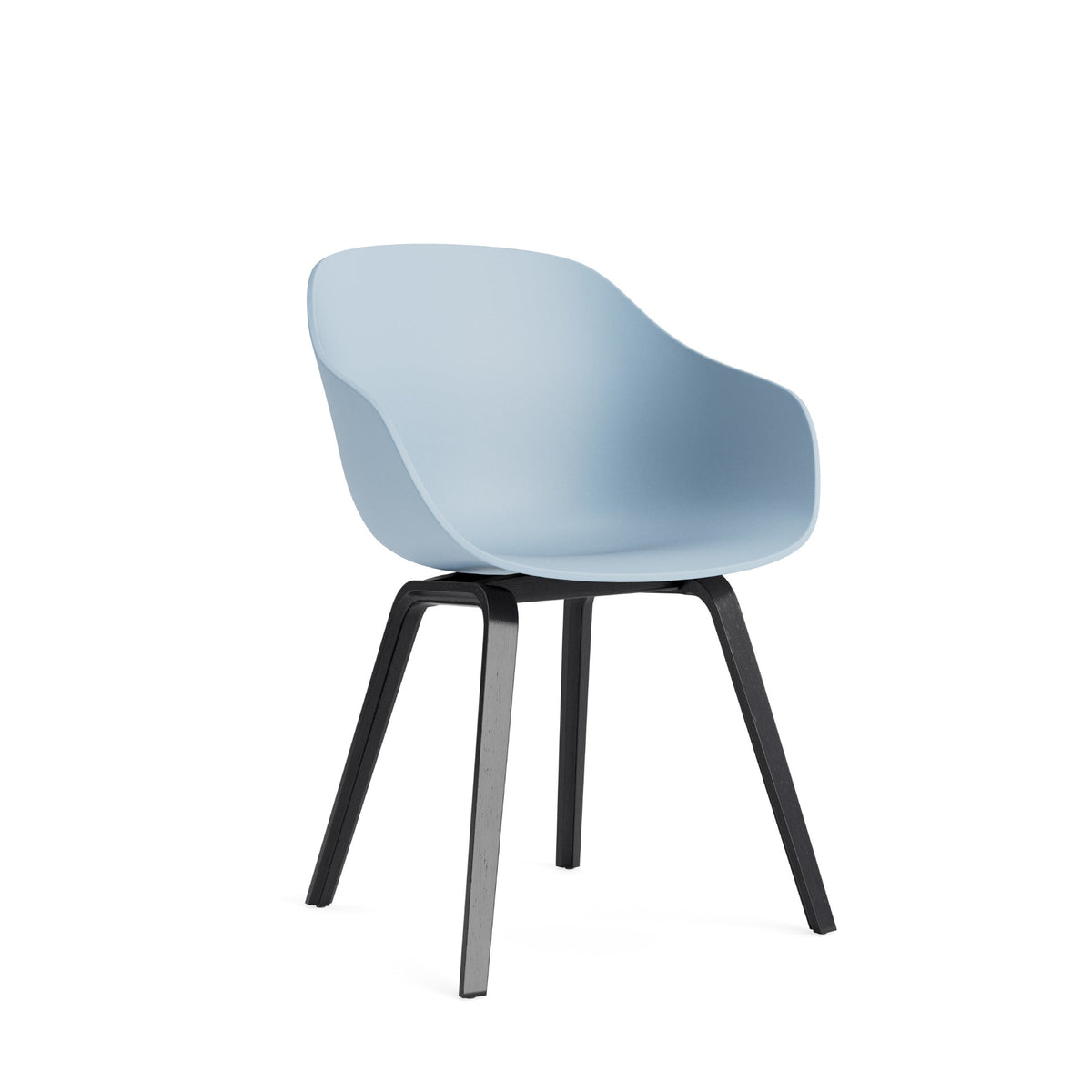 HAY About A Chair AAC 222 Armlehnstuhl Kunststoff Gestell 4-Fuß Sperrholz