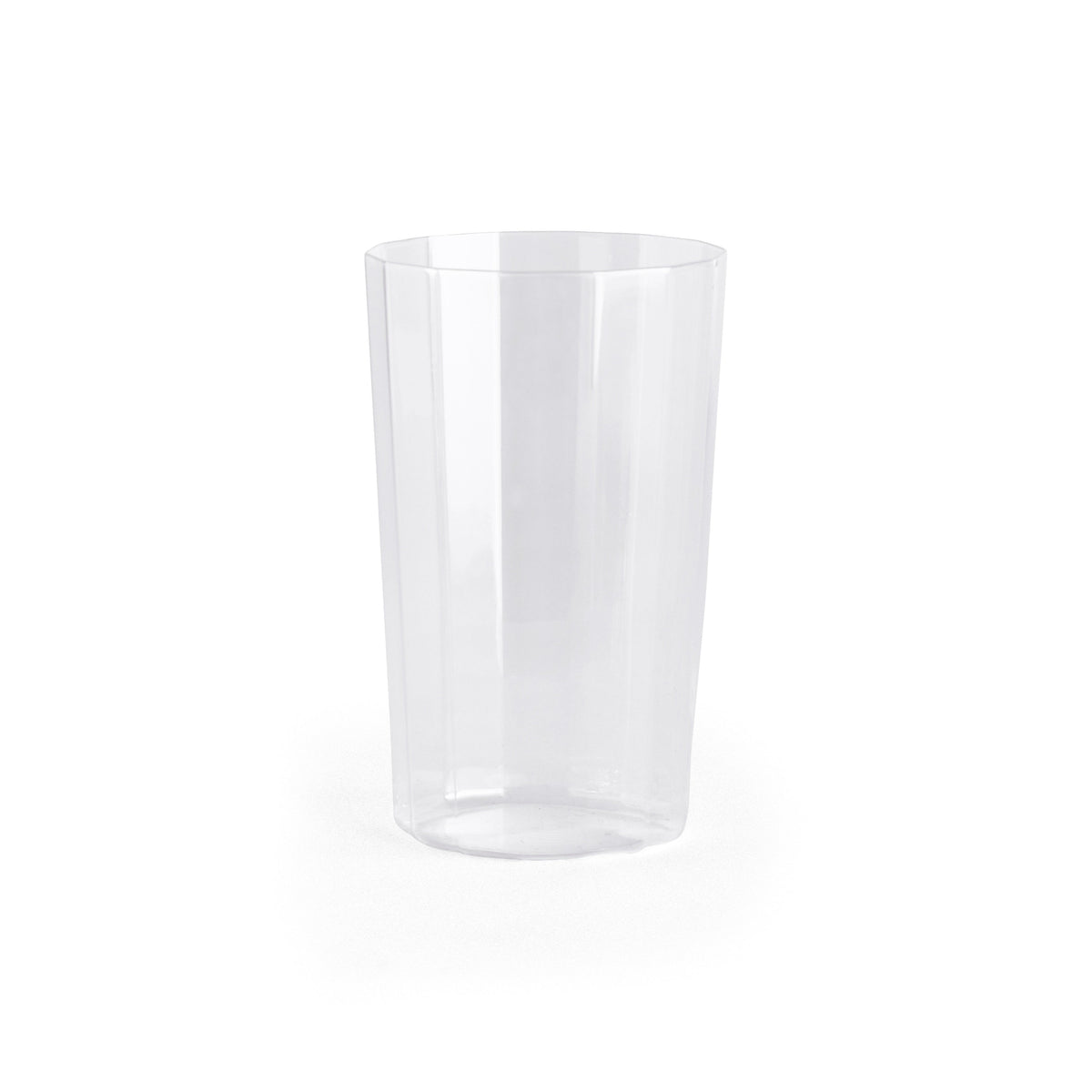 HAY Angle Glas clear Trinkglas L large facettiert (4er-Set)