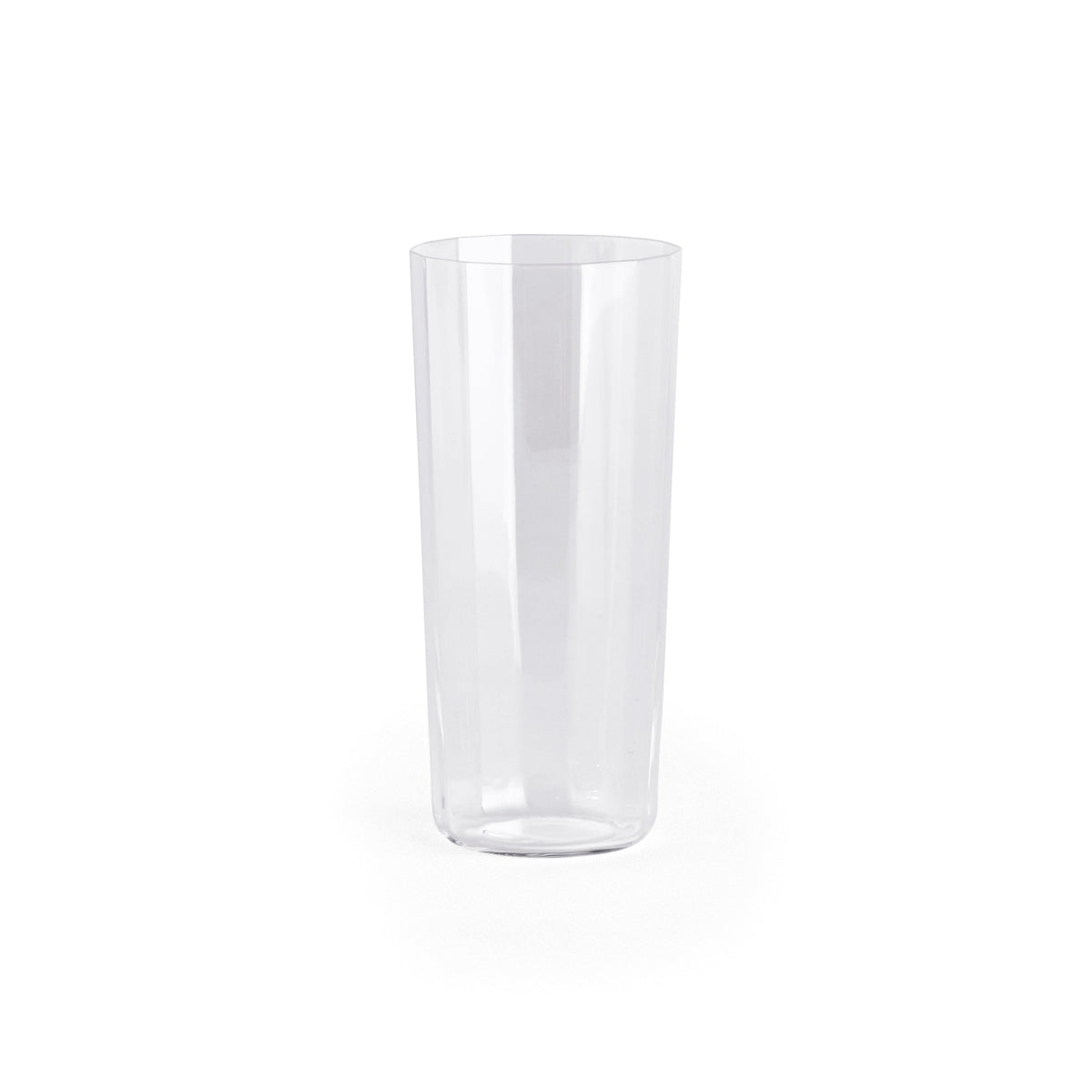 HAY Angle Glas clear Trinkglas Tall hoch facettiert (4er-Set)