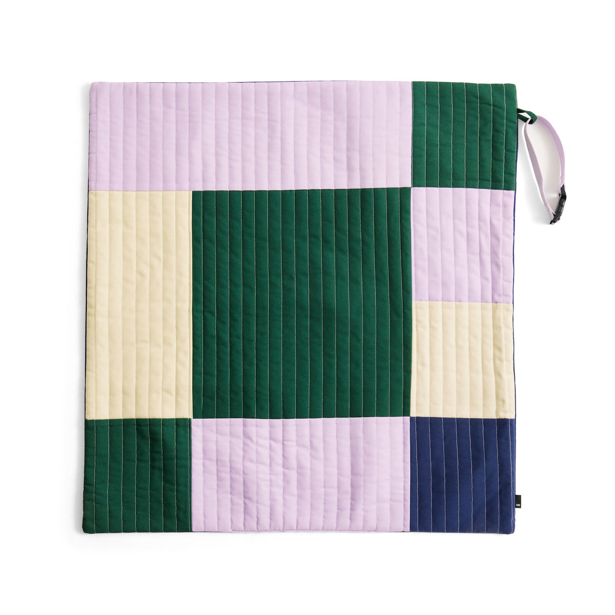 HAY Dogs Travel Blanket Reisedecke für Hunde 80 x 80 lila grün