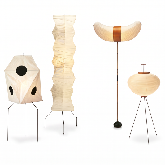 Vitra Akari Light Sculptures Floor Lights Bodenleuchten Papier Noguchi