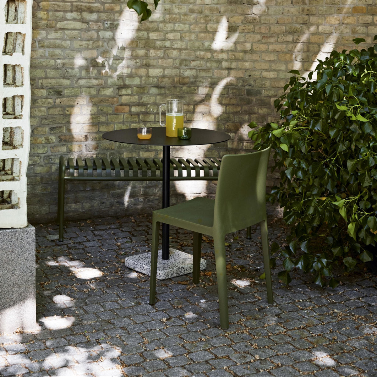 Hay ÉLÉMENTAIRE Chair Stuhl Kunststoff matt In- & Outdoor 2er Set