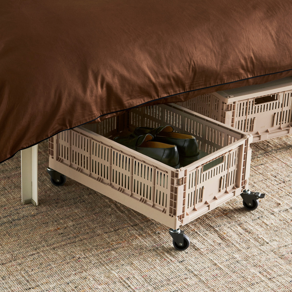 HAY Color Crate Korb Klapp-Box L large Kunststoff recycelt