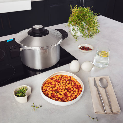 Karaca Quick and Safe Induction Based Snelkookpannen 6+8 Lt