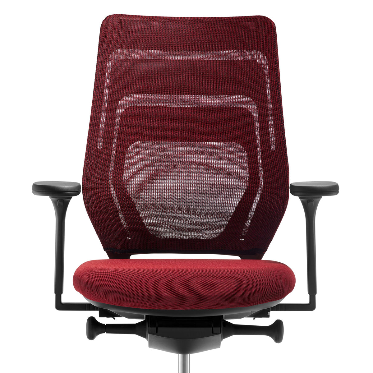 fm asiento Bürostuhl 3D Rücken Netzstrick transparent - konfigurierbar