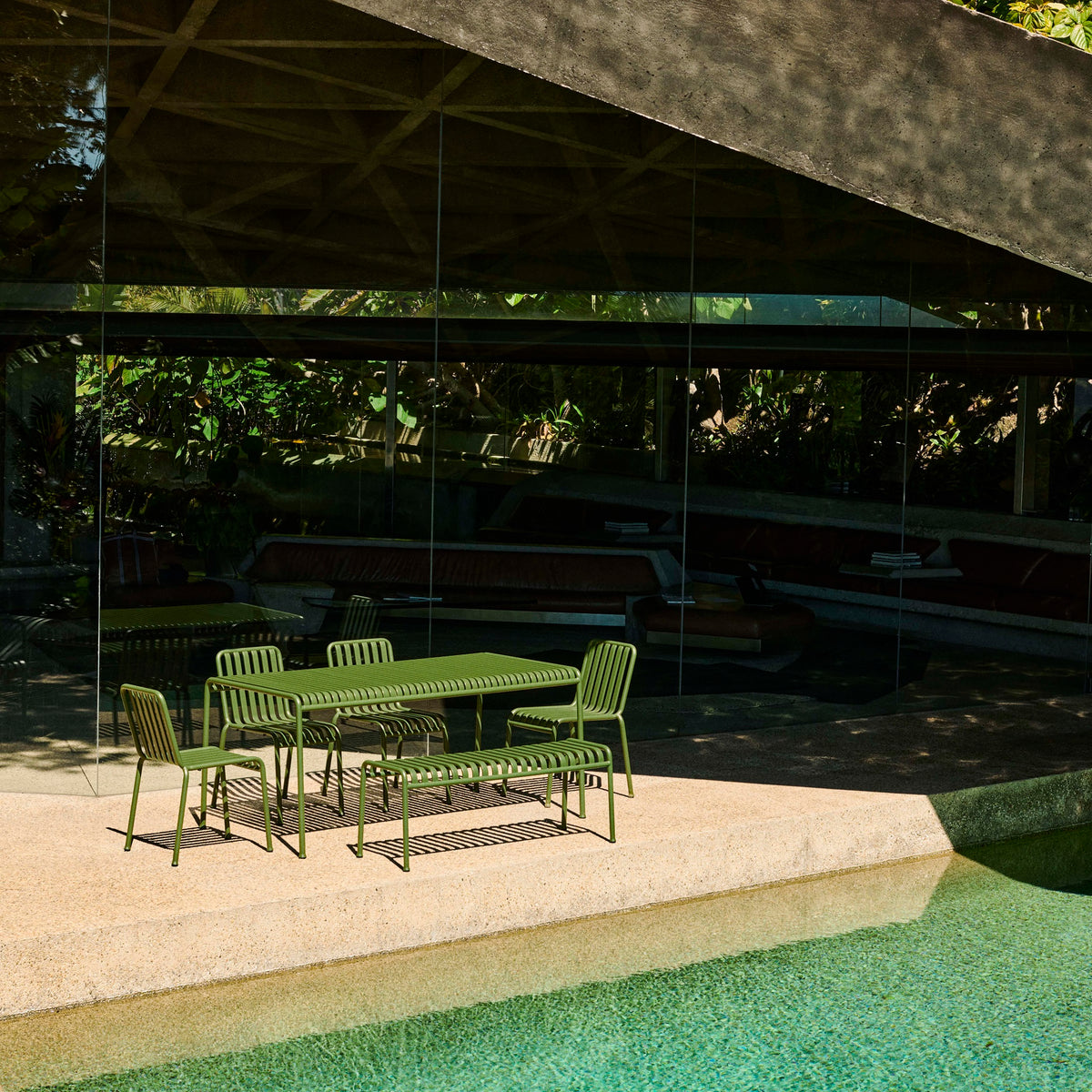 HAY Palissade Bench Outdoor-Sitzbank