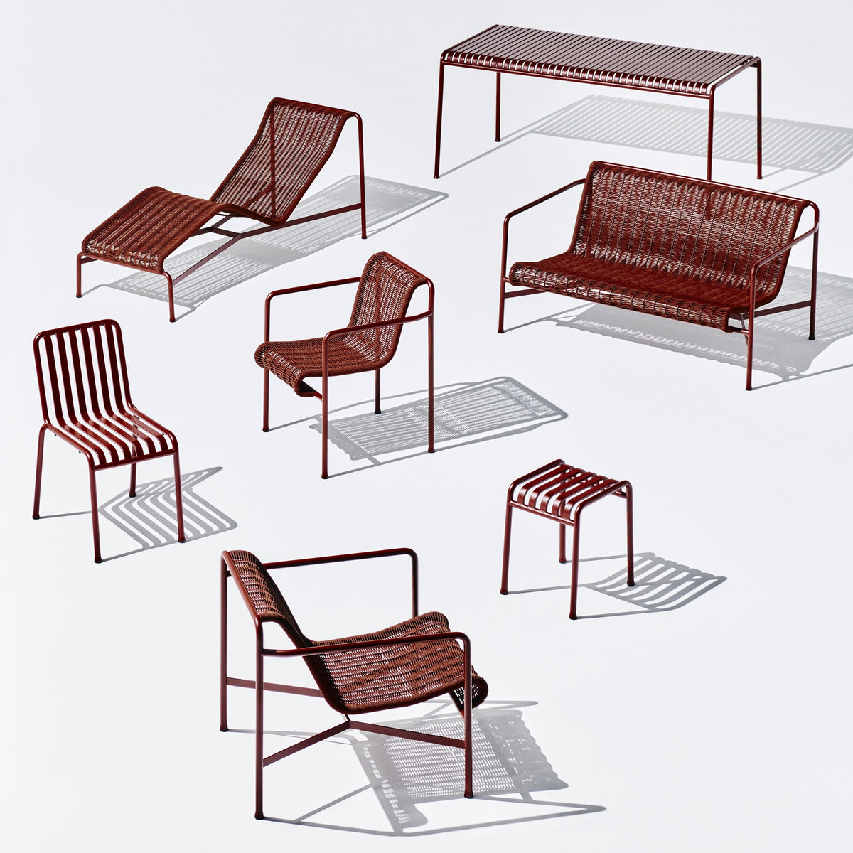 HAY Palissade Cantilever Chair Outdoor-Stuhl Freischwinger 4 Varianten
