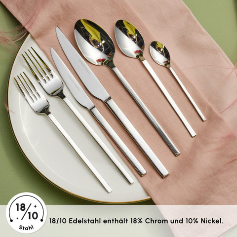 Karaca Pallas Elegance 12-Person 84-Piece Cutlery Set