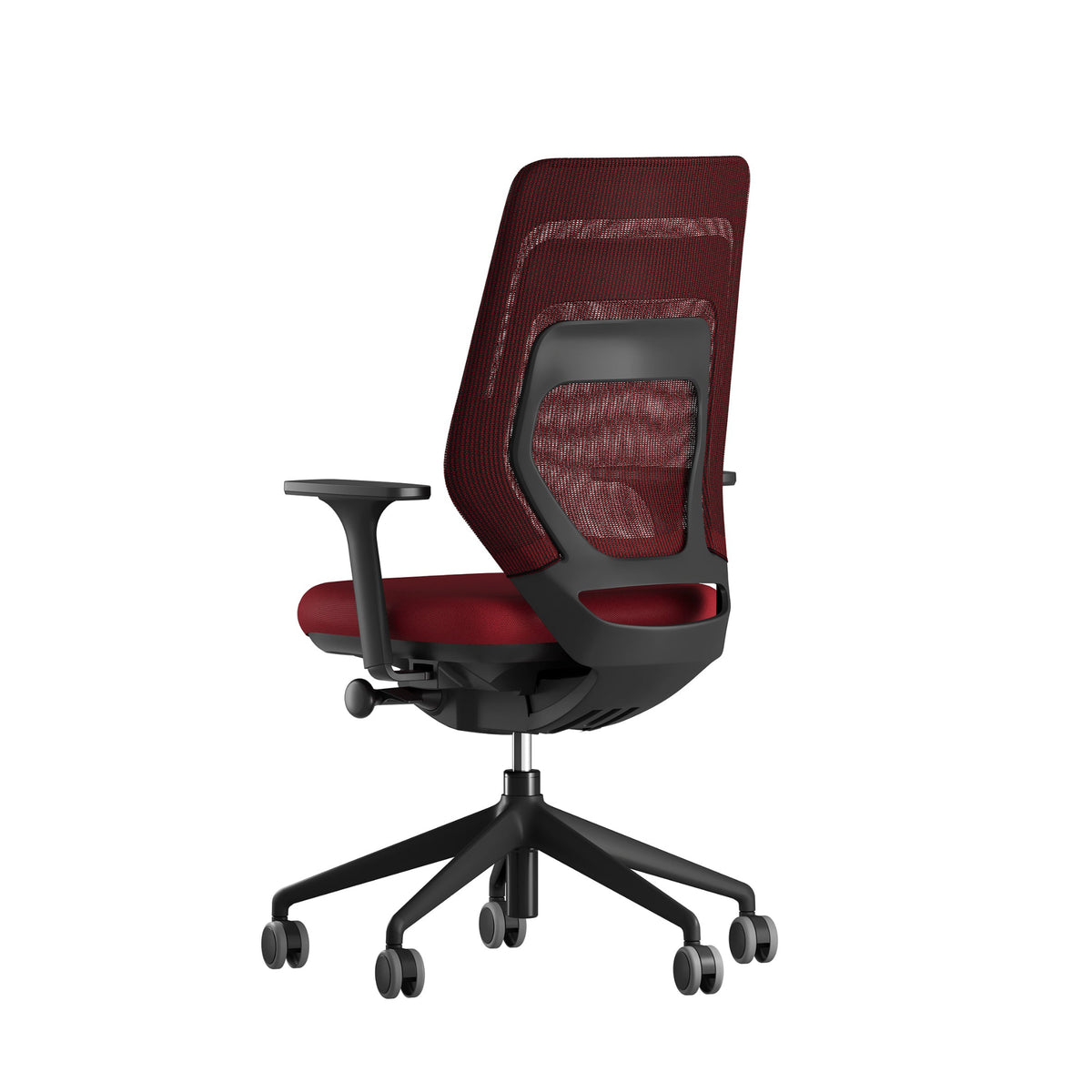 fm asiento Bürostuhl 3D Rücken Netzstrick transparent - konfigurierbar
