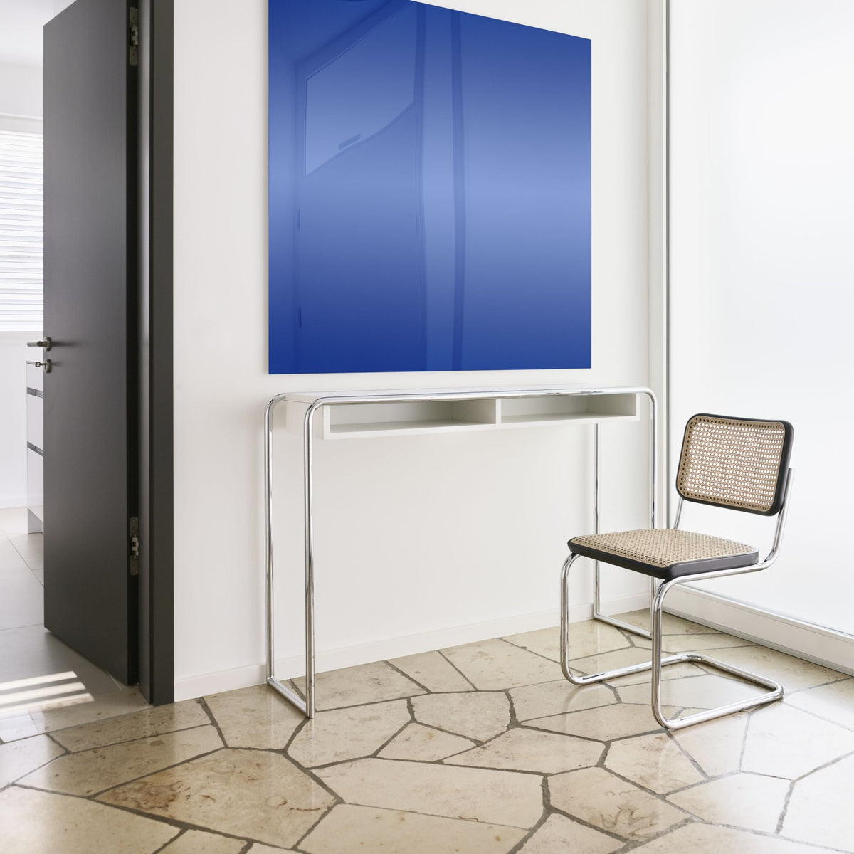 Thonet S 32 V Freischwinger Stuhl Sitz & Rücken Rohrgeflecht