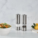 Homend Grindgo 6004UK Oplaadbare Kruidenmolen, Inox