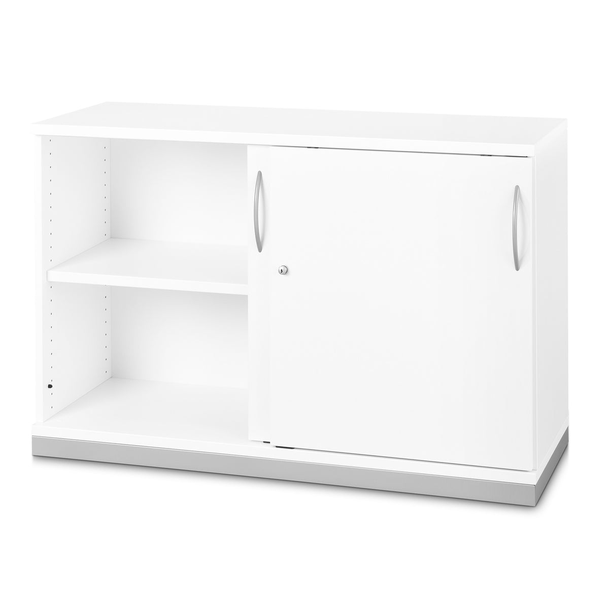 FM Schiebetürenschrank endless Sideboard B 120 cm 2 OH - Farbe wählbar