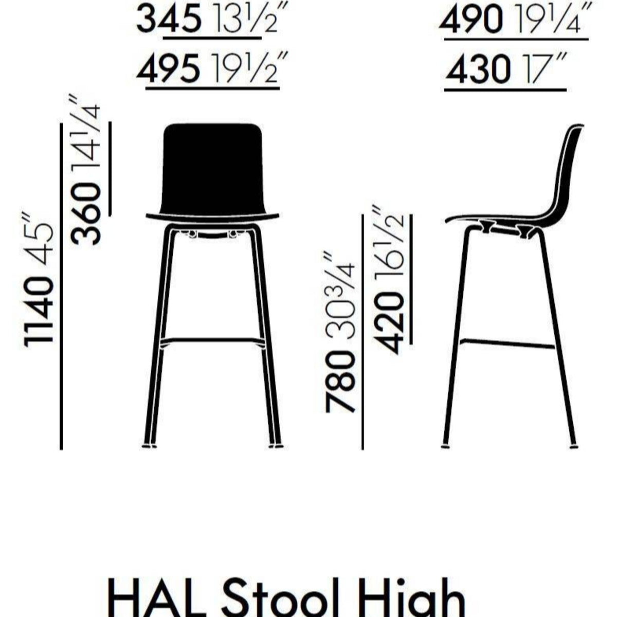 vitra HAL Stool